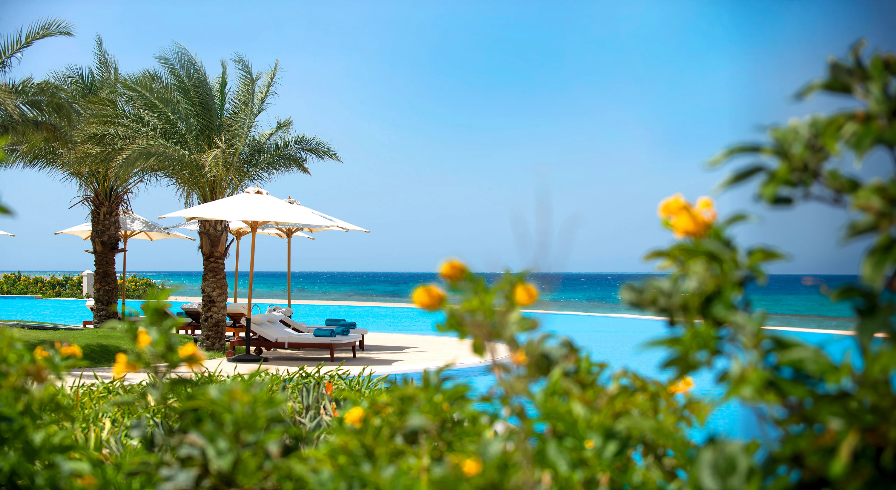 Strand in Hurghada, Egypte