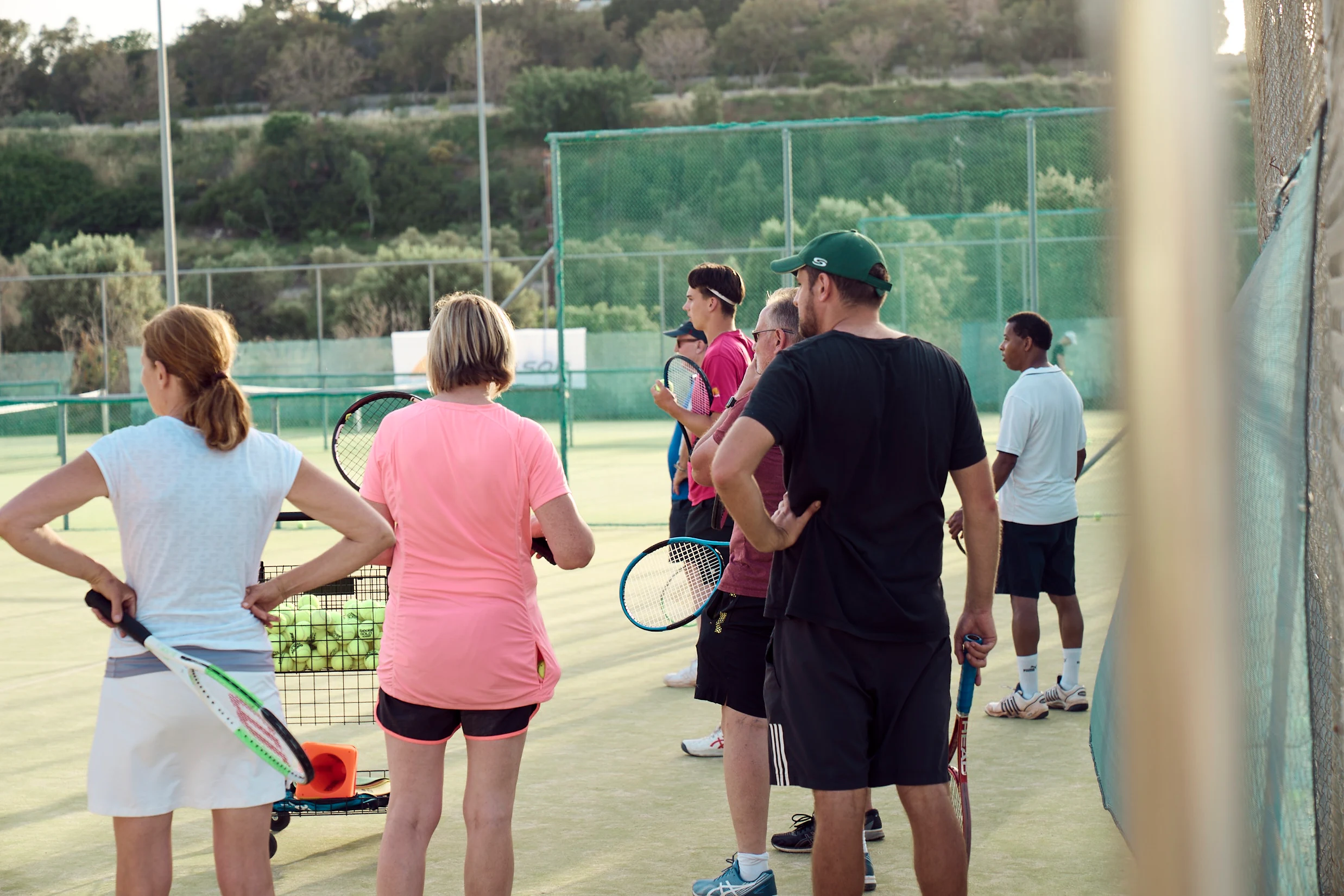 Tennisgroep
