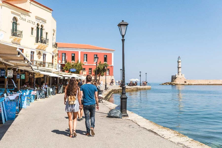Chania harbour