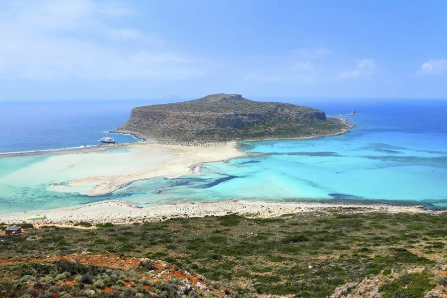 Balos - strand en lagune