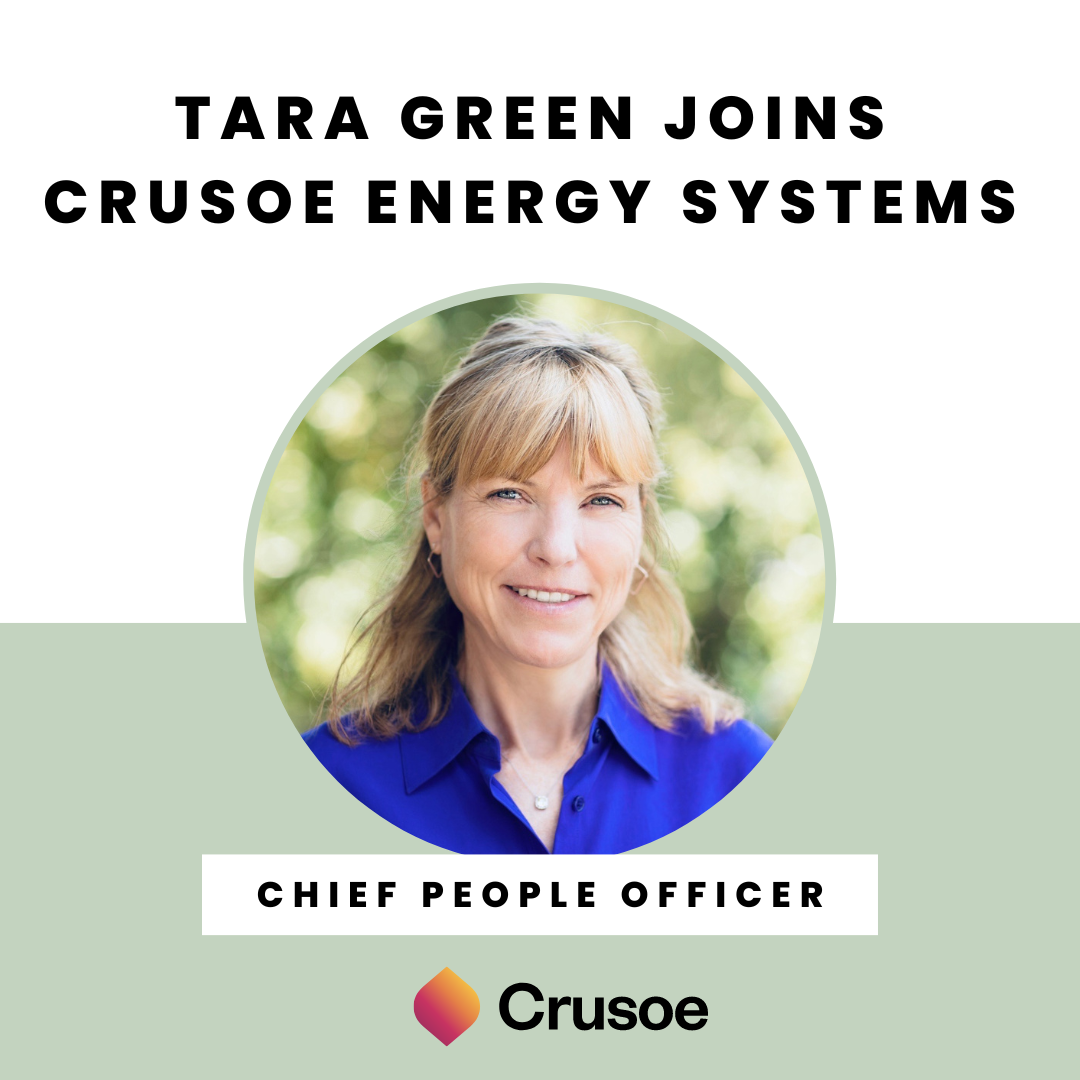  Tara Green Joins Crusoe Energy Systems as Chief People Officer