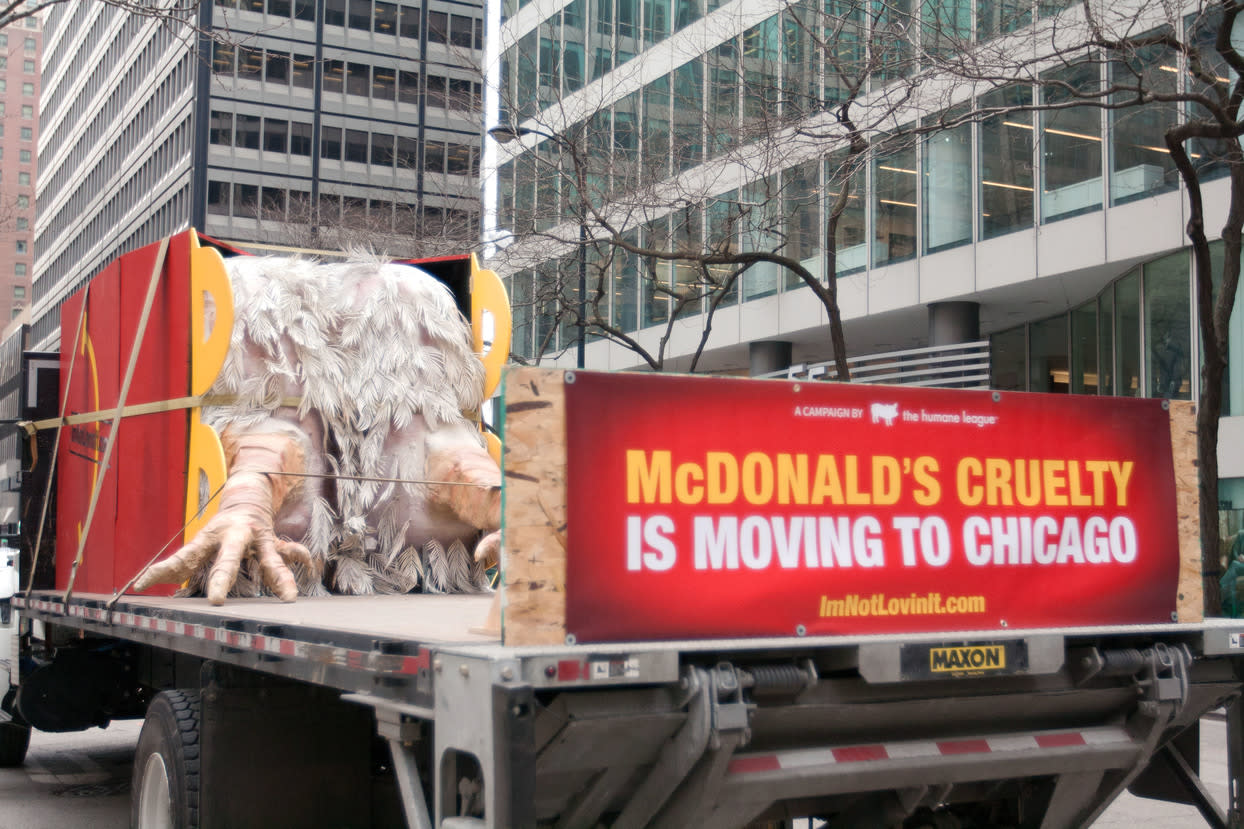 McDonald's Launch Art Installation