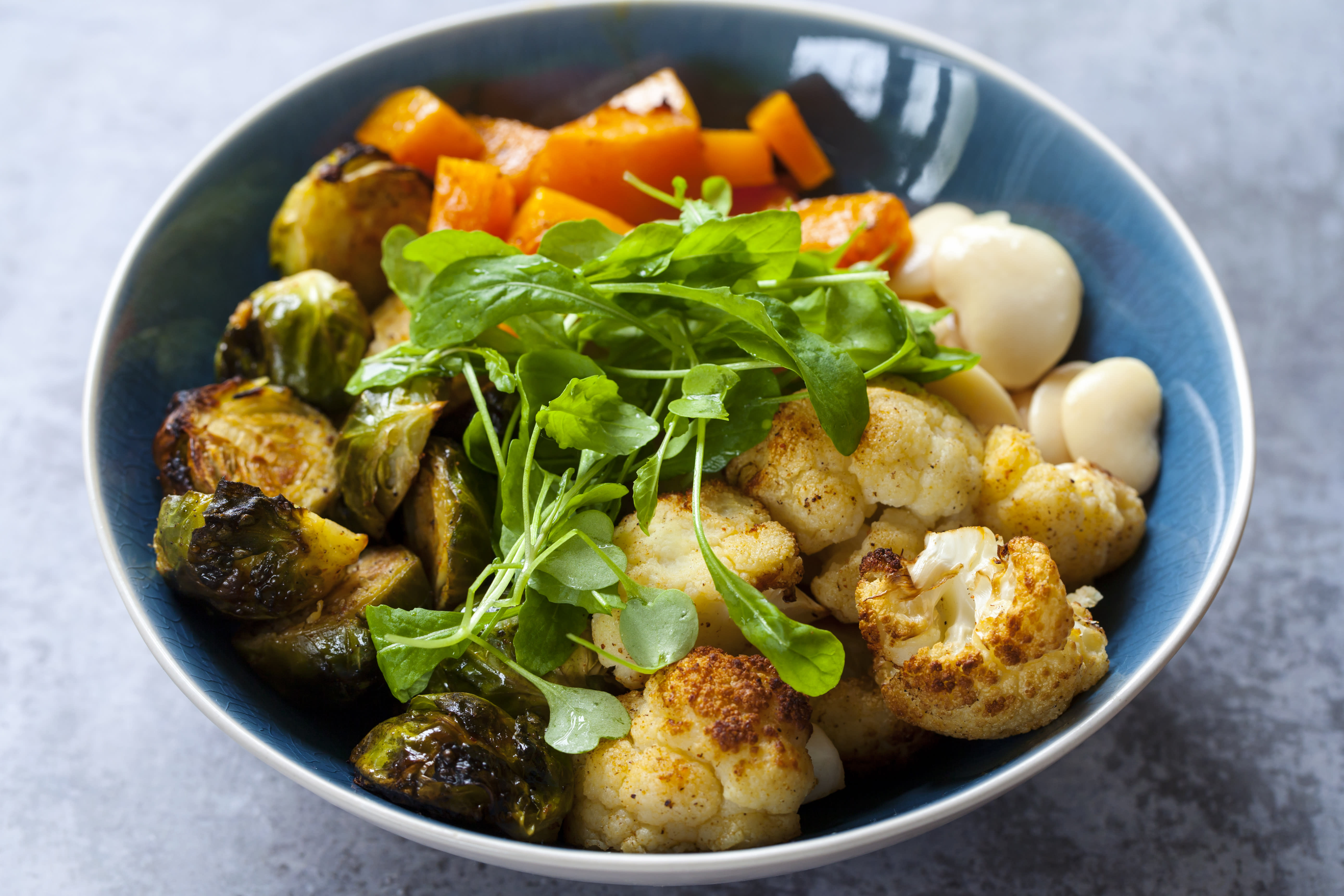 Vegan Food Cauliflower Bowl shutterstock 516258244