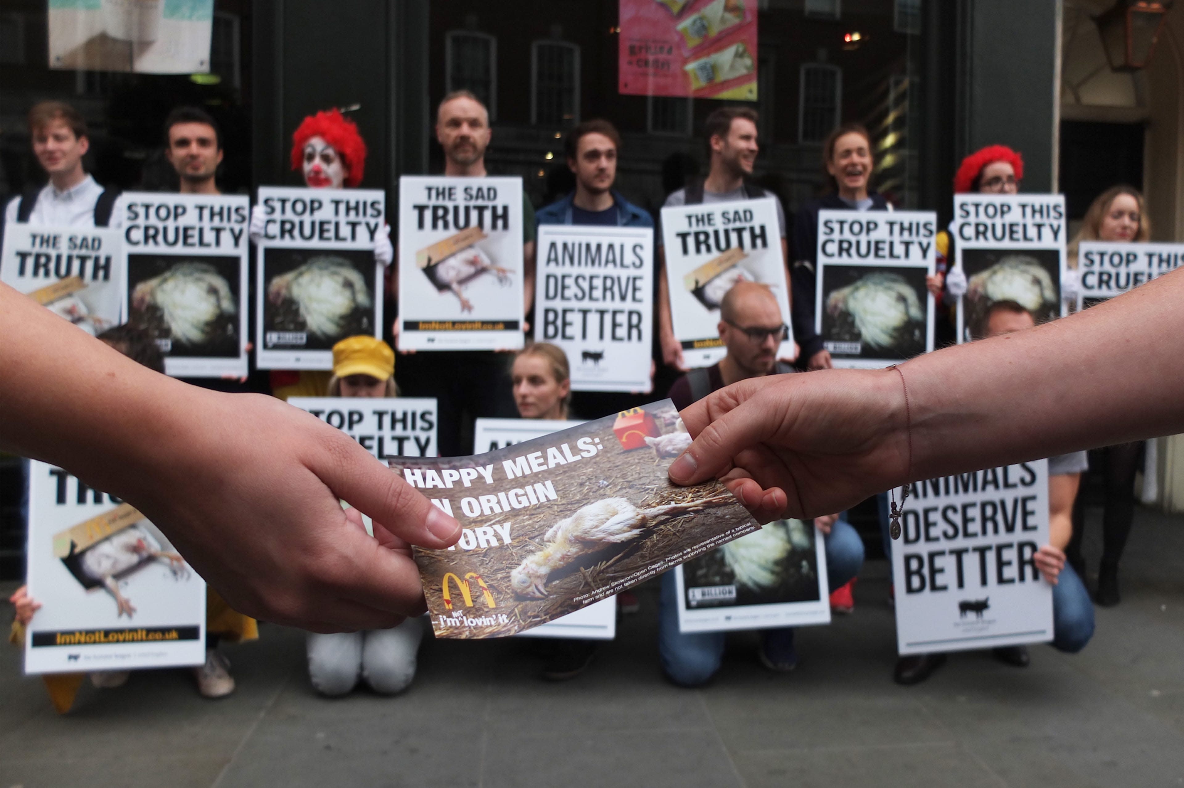 activists-outreach-leafleting-close-up-posters-mcdonalds