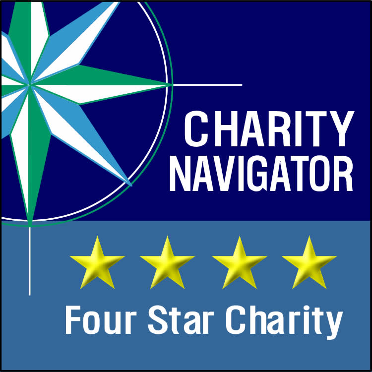 4 star rating from Charity Watch