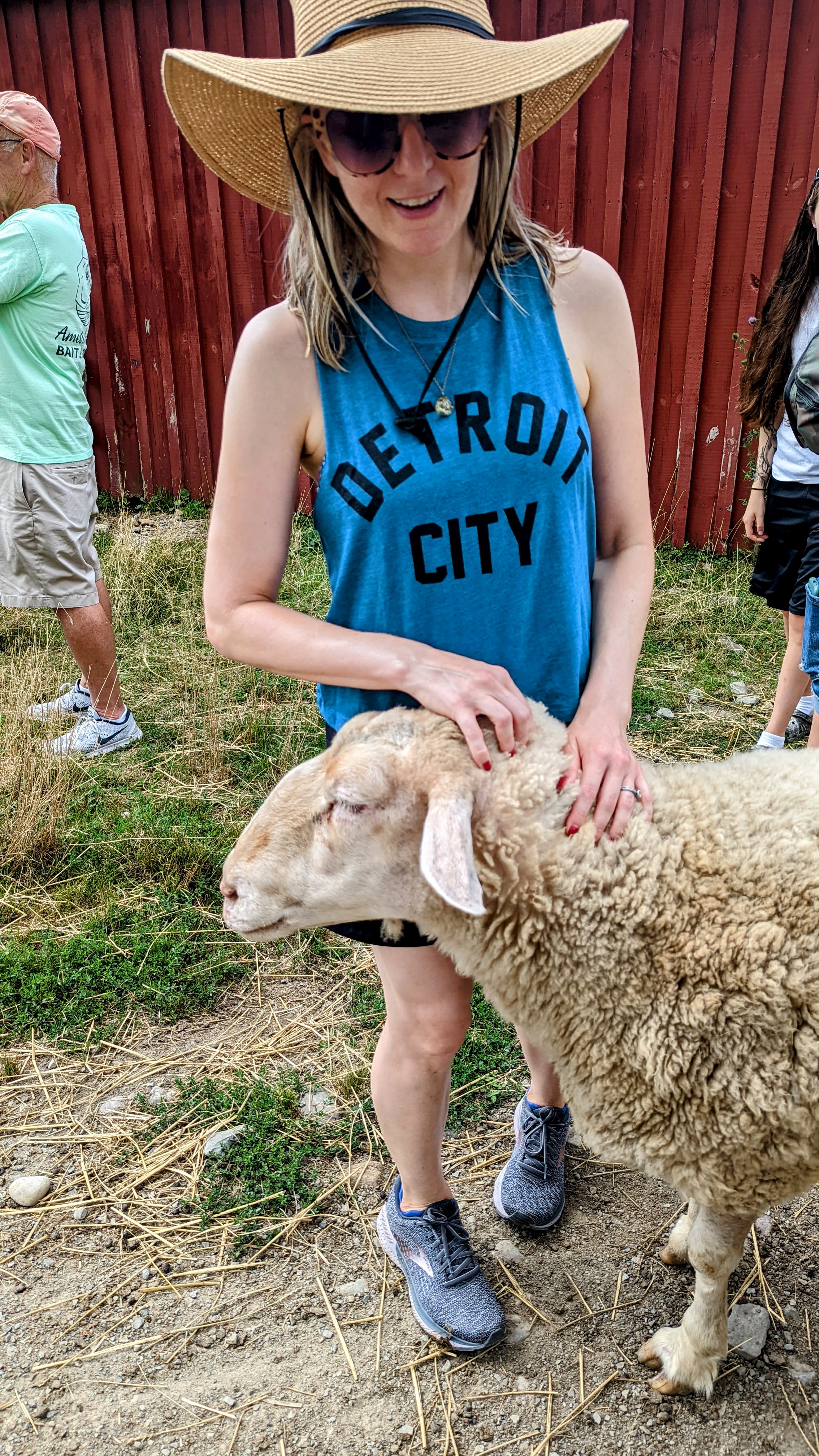 Farm Sanctuary visit