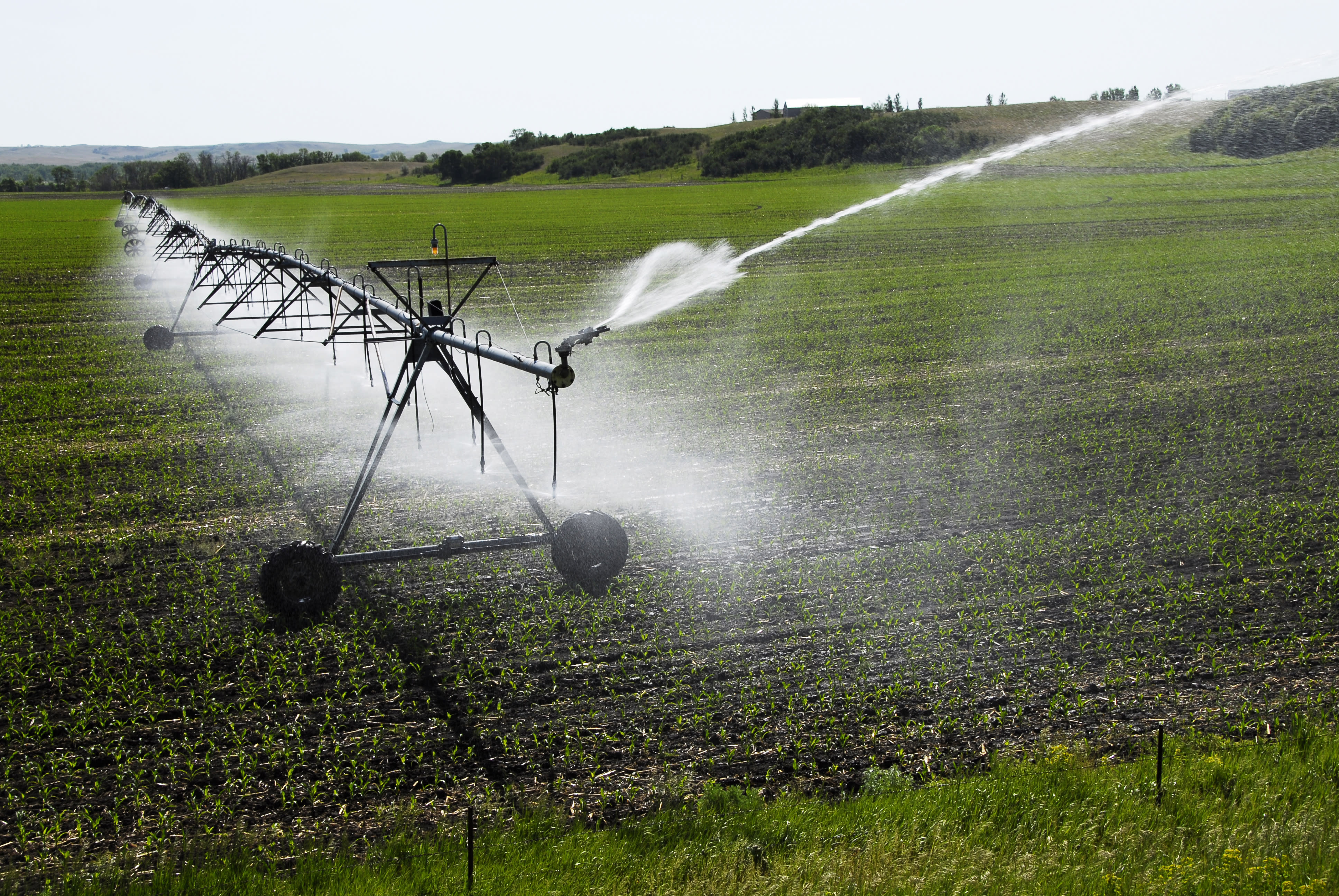 Farm crops spray