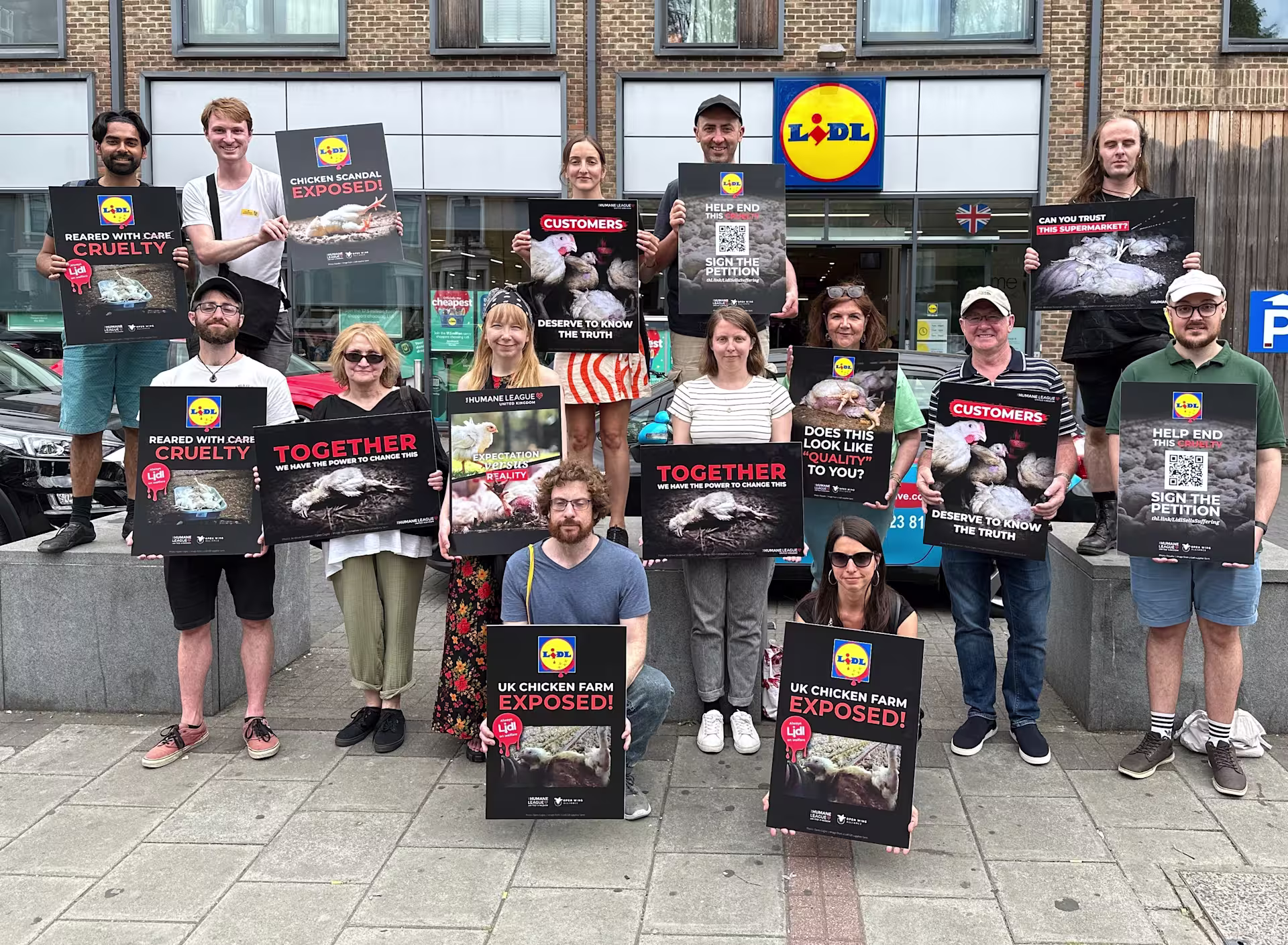 2023 Lidl Protest - THL UK