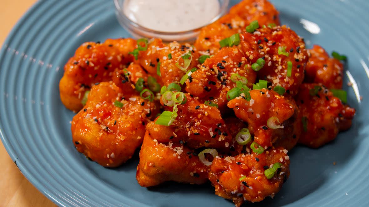 Everything Buffalo Cauliflower Hero