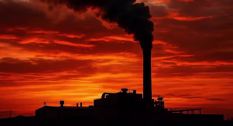 The climate disaster image