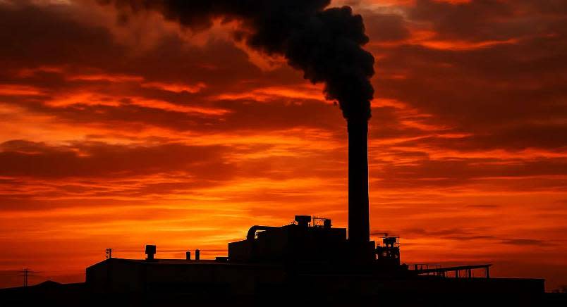 The climate disaster image