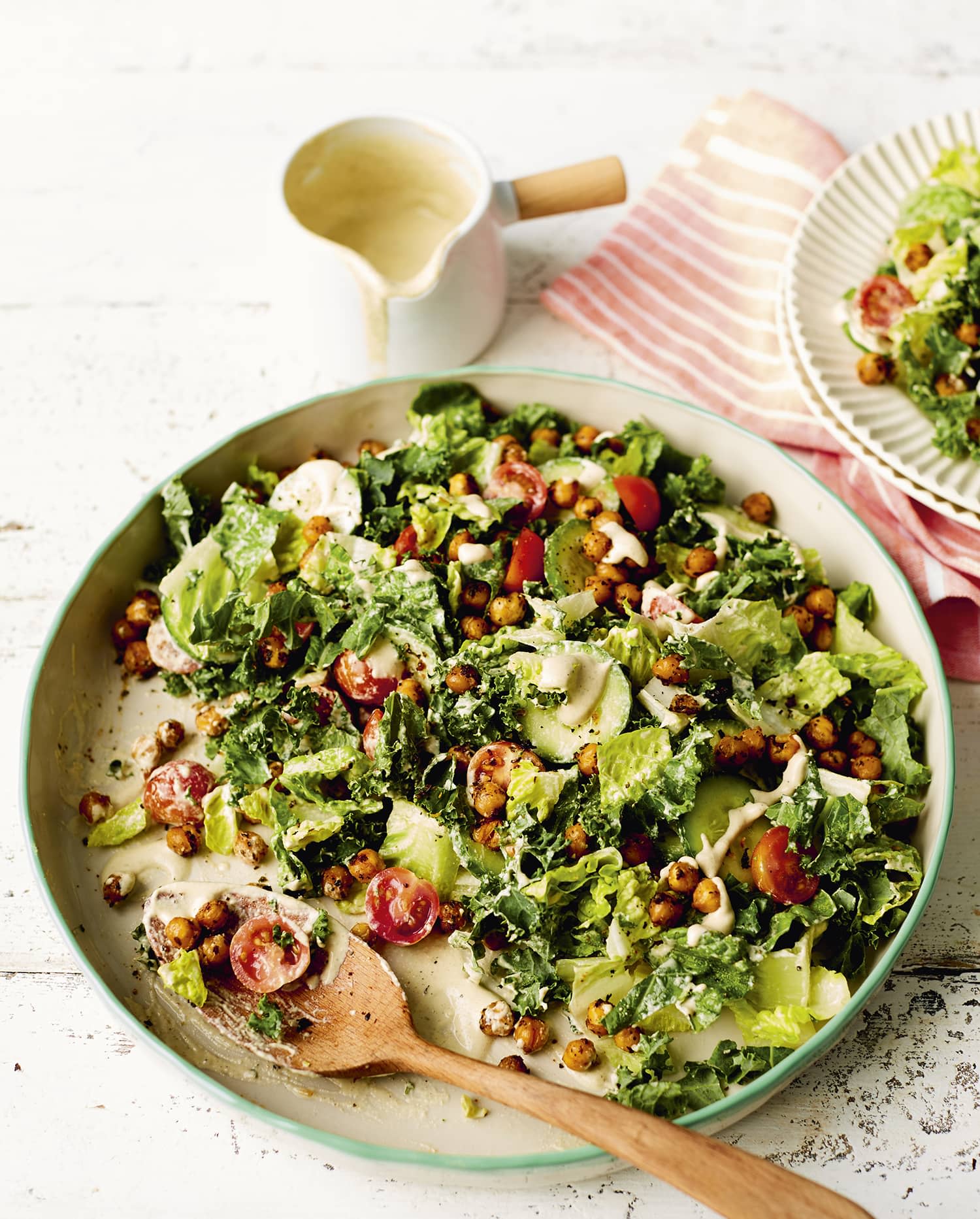 Ceasar-salad-with-roasted-chickpeas