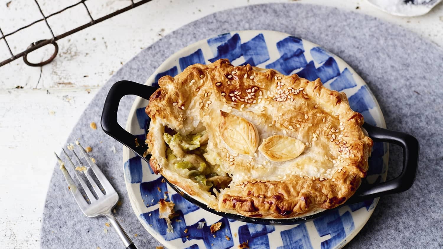 vegan-mushroom-leek-pies