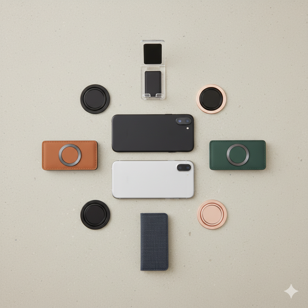 The Rise of Magnetic Phone Accessories: How Grips, Rings, and Stands Became Everyday Essentials