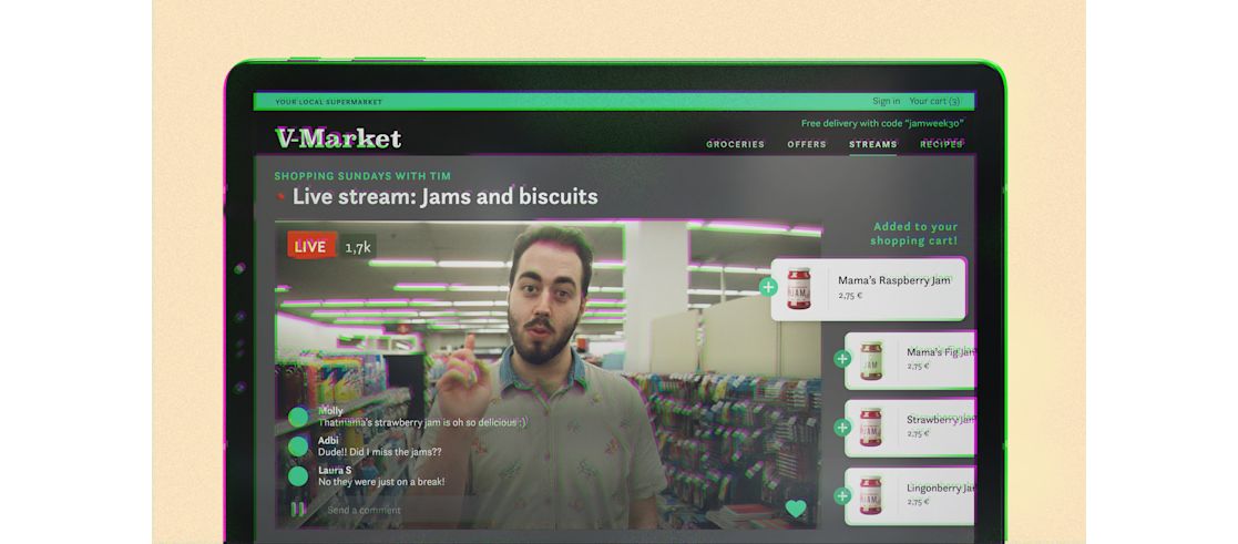 Supermarket stream