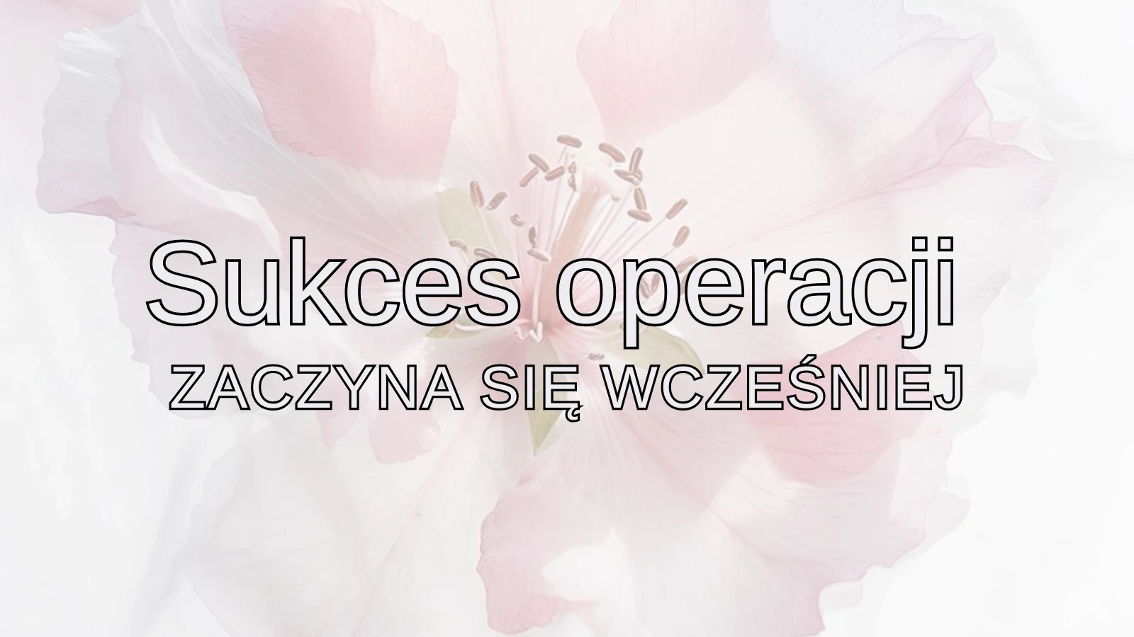 Prehabilitacja przed operacją, plan przygotowania