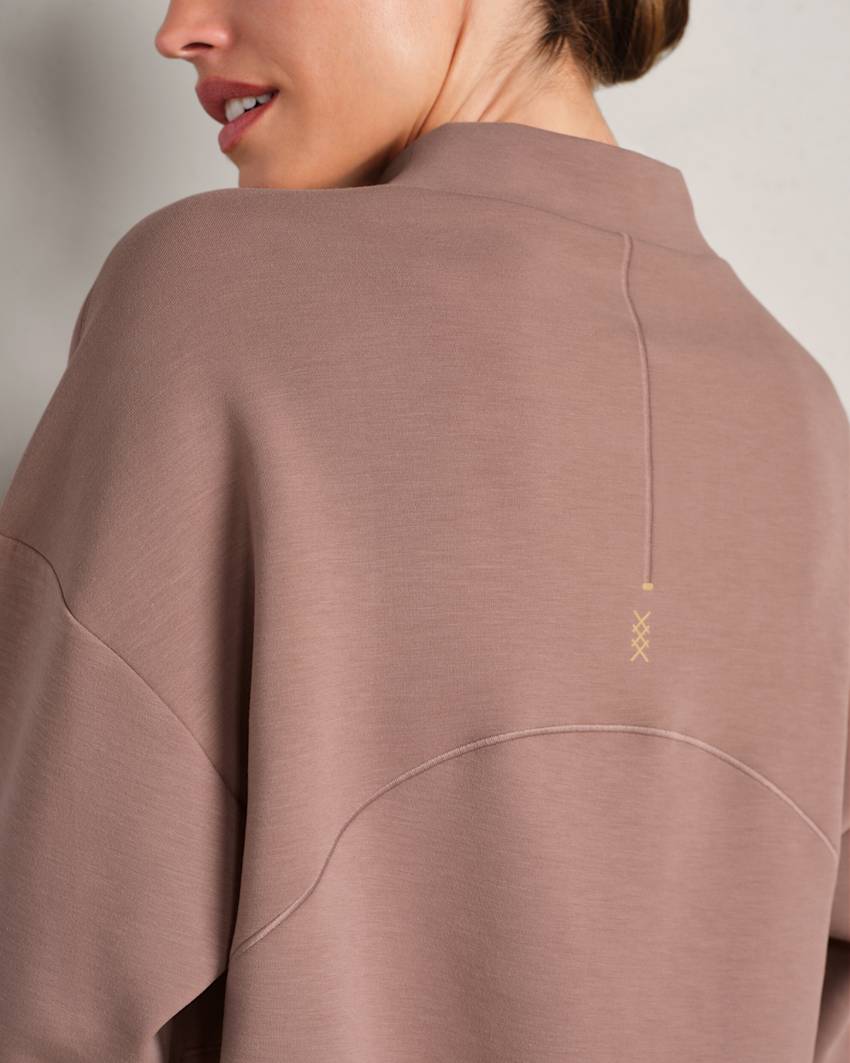 DreamGlow™ Cropped Mock Neck