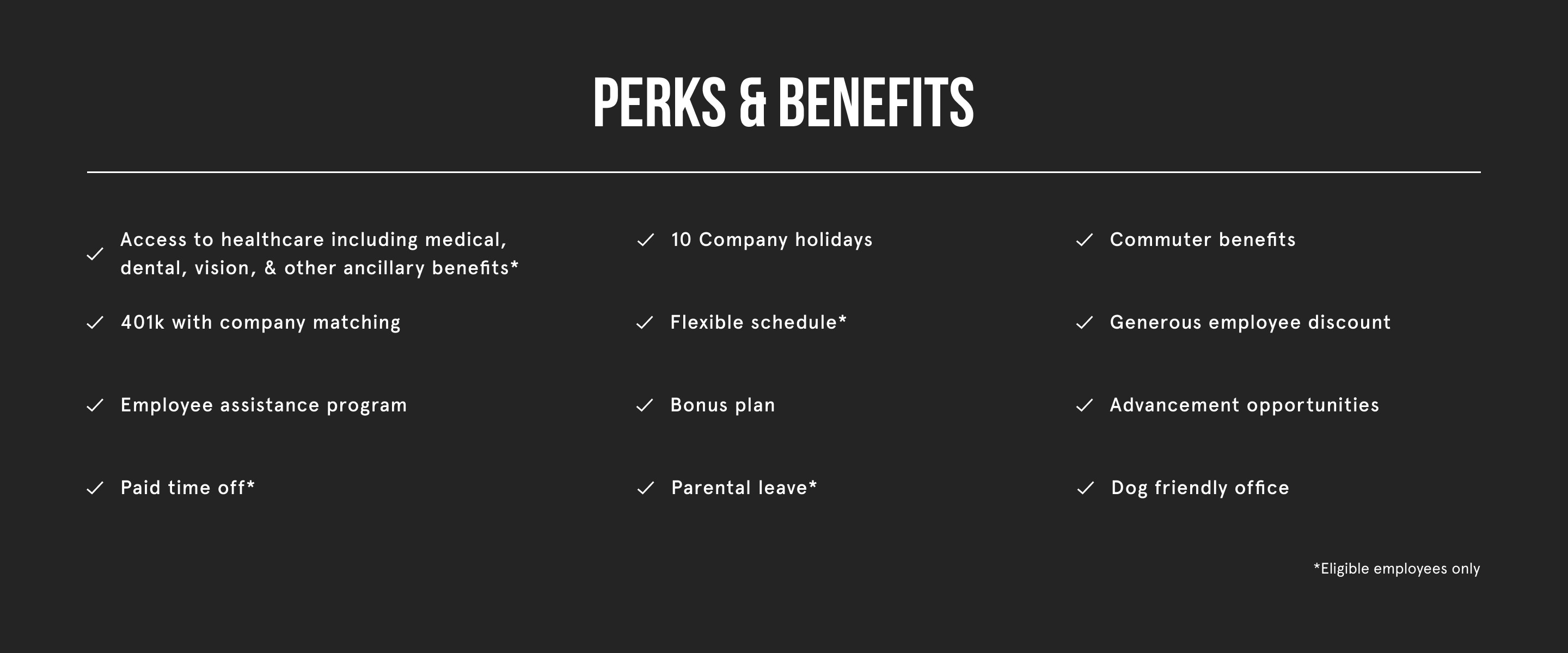 Desktop Hero Perks & Benefits