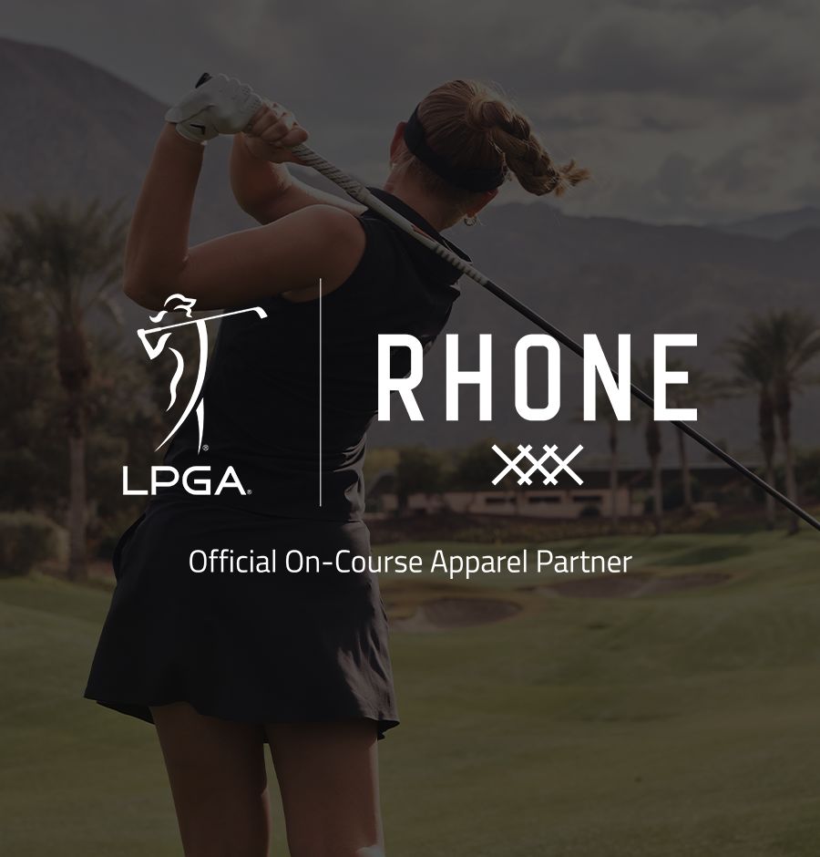 LPGA x Rhone on-course apparel