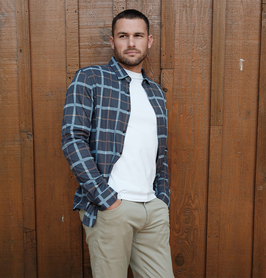 10.22 Hardy Flannel Long Sleeves - 3Block