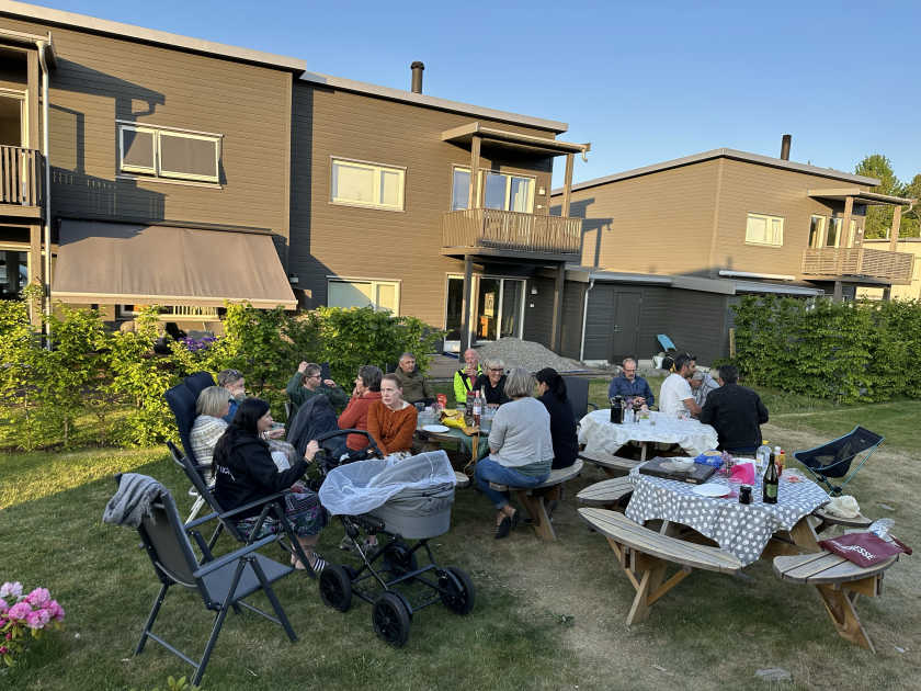 Mange dukket opp i løpet av kvelden.