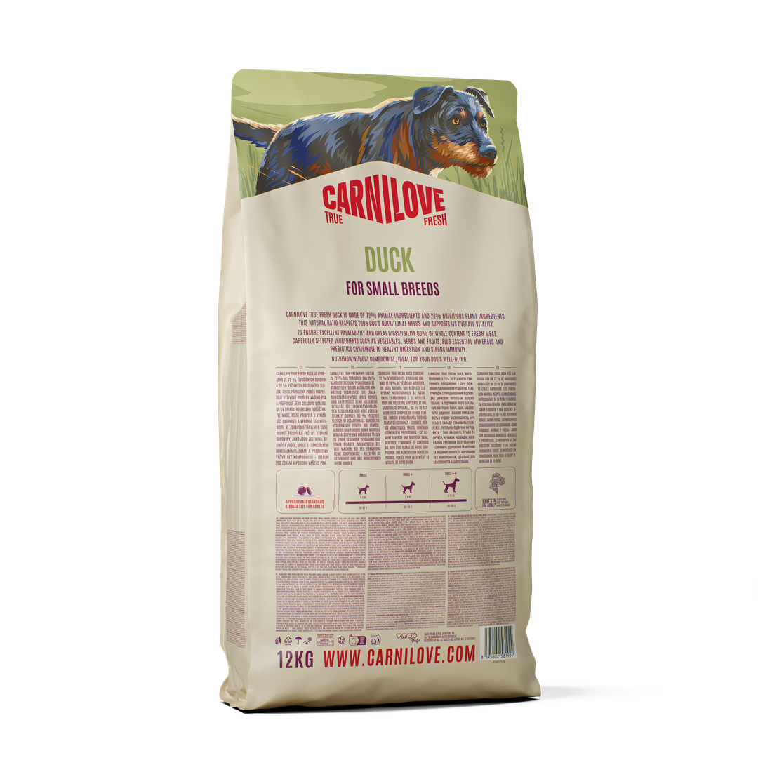 TRUE FRESH Duck Dry food for Small Breeds