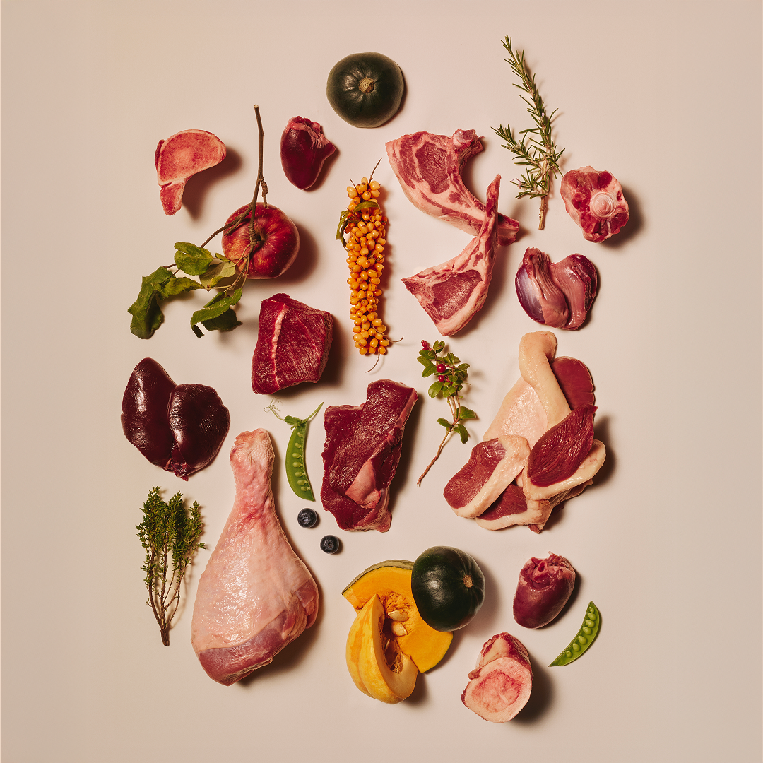 mackerel/mackerel raspberries 200g stilllife