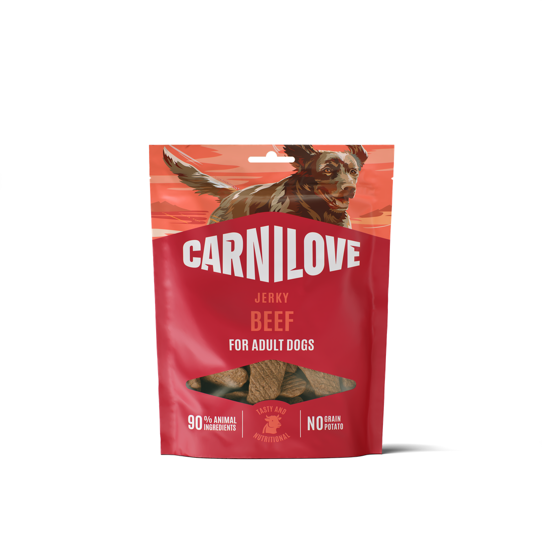 Beef JERKY Snack for Dogs 100g