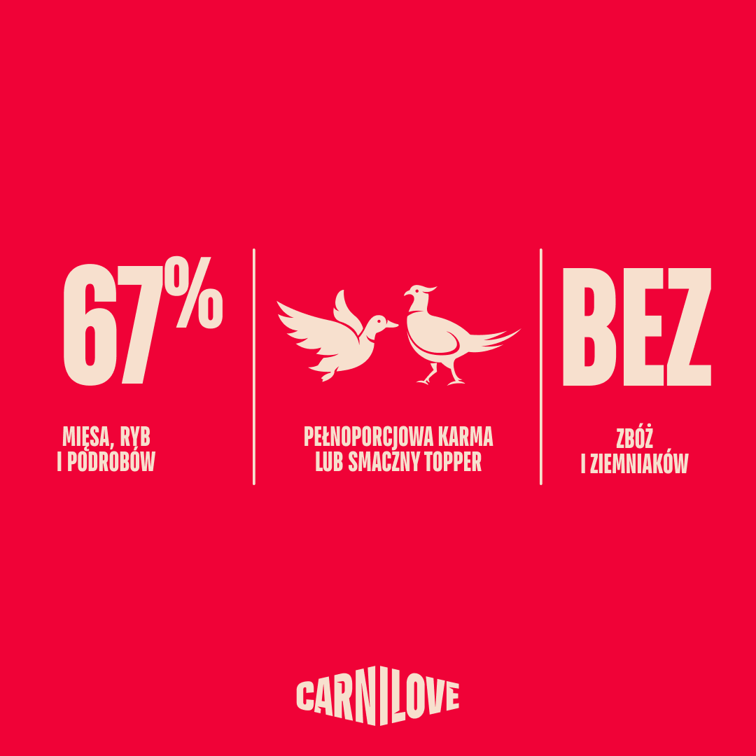 Paté CAN Food Made with Duck & Pheasant for Dogs, karma z kaczką i bażantem dla dorosłych psów 400g