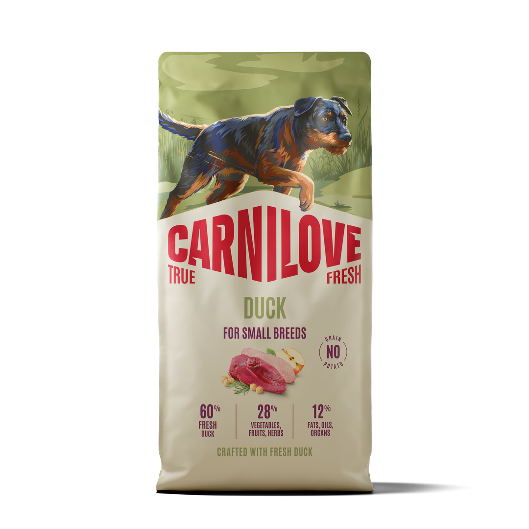 TRUE FRESH Duck Dry food for Small Breeds