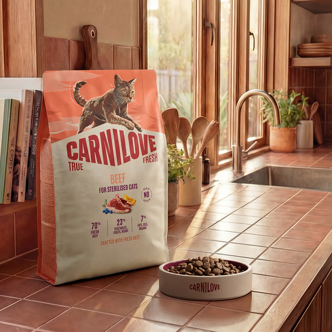 TRUE FRESH Fish & Turkey Dry food for Sterilised Cats