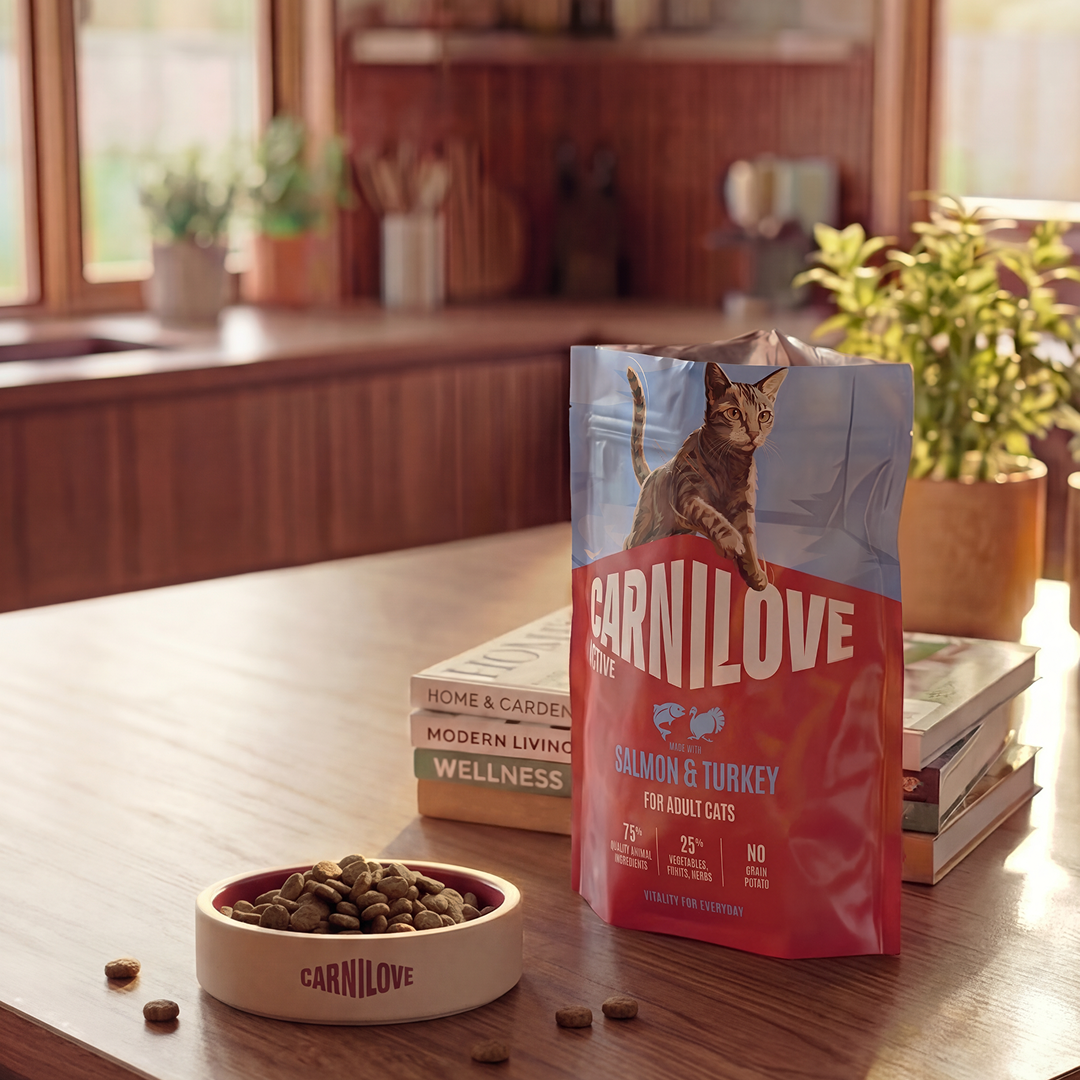 ACTIVE Dry Food Made with Salmon & Turkey for Kittens