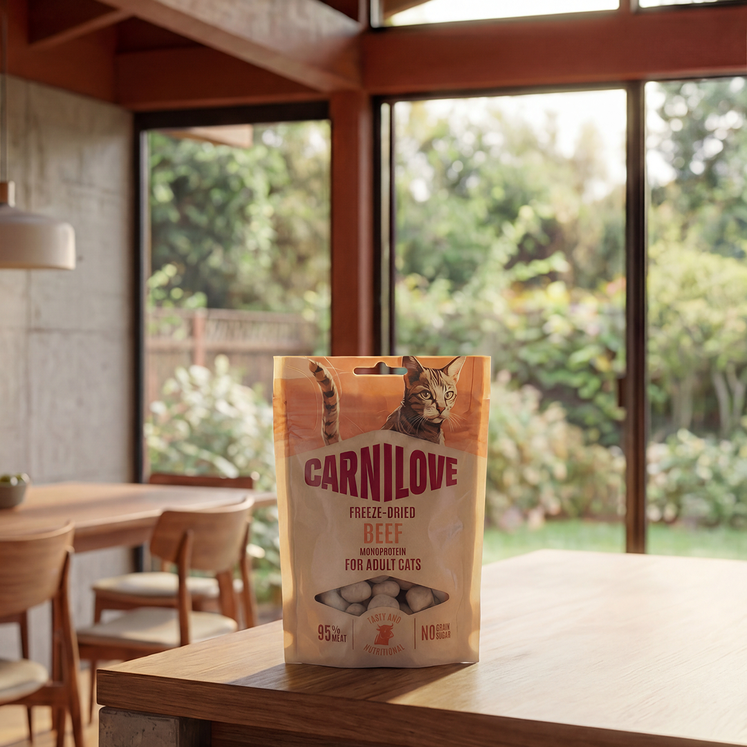 Beef FREEZE DRIED Snack for Cats 40 g