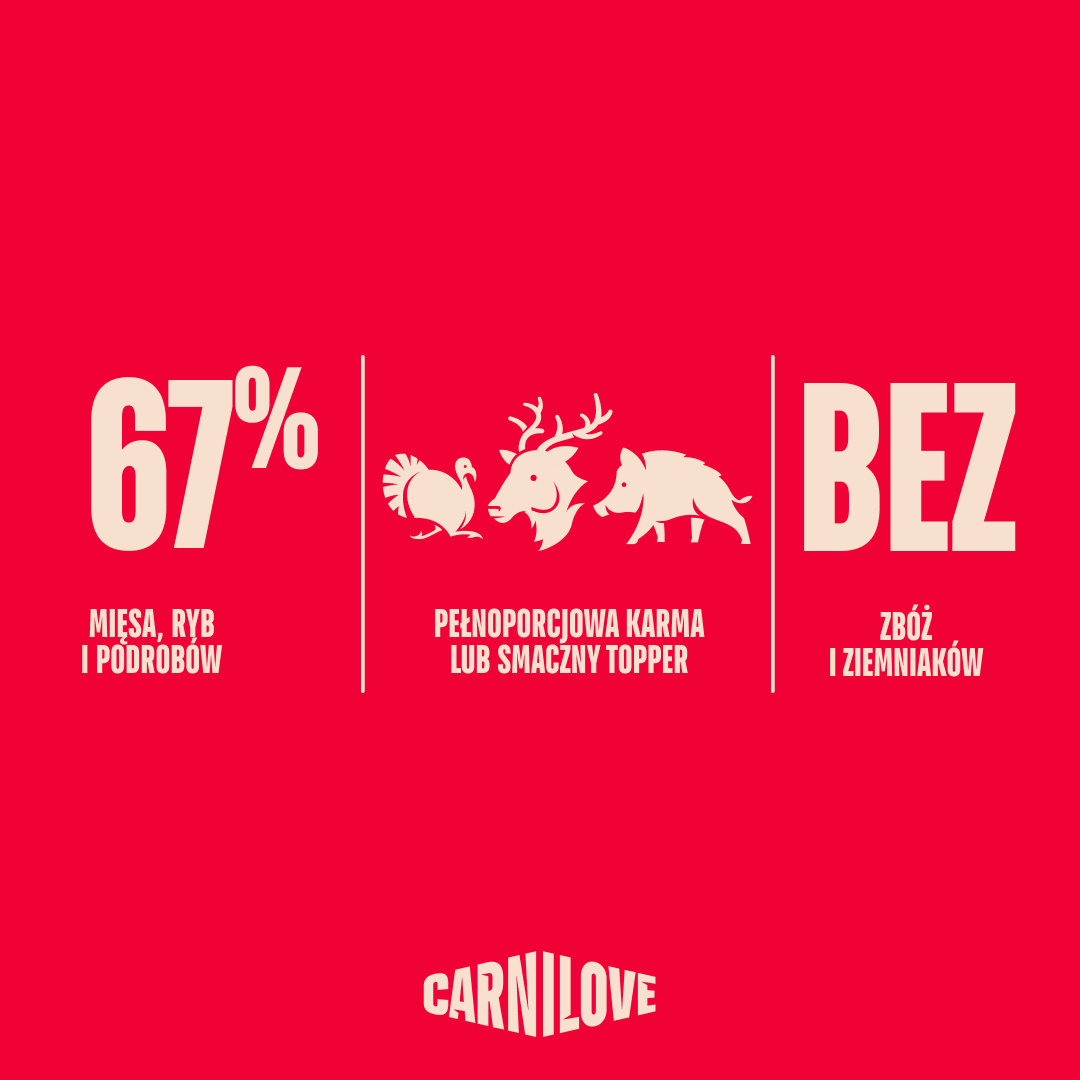 Paté CAN Food Made with Turkey & Reindeer for Dogs, karma z indykiem i reniferem dla dorosłych psów 400g