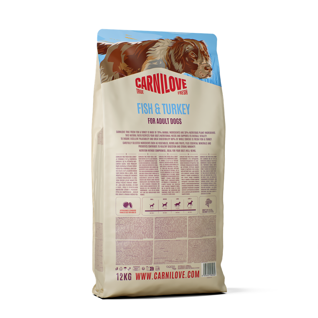 TRUE FRESH Fish & Turkey Dry Dog food