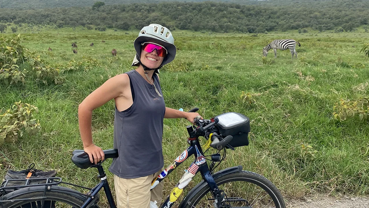 Billede cykel på vej