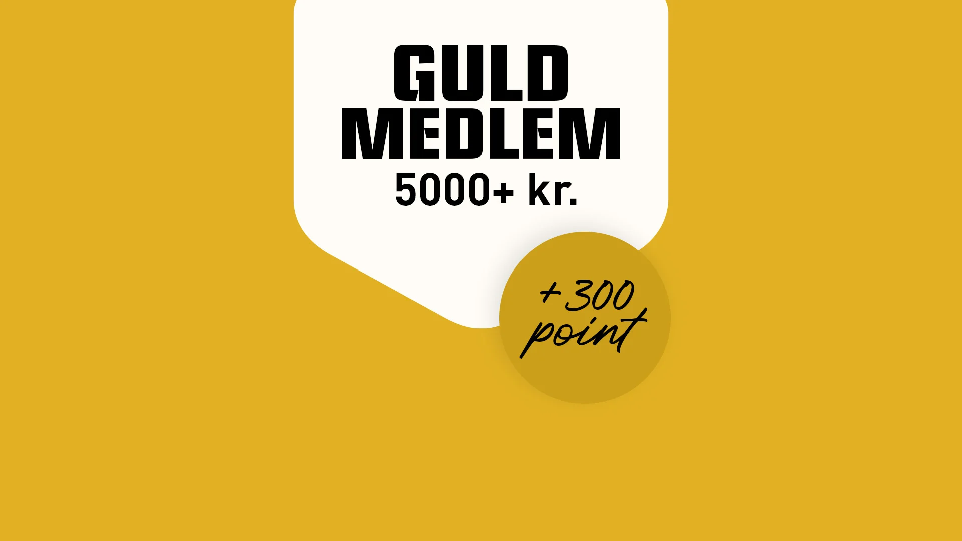 Tekst og billede guld medlem