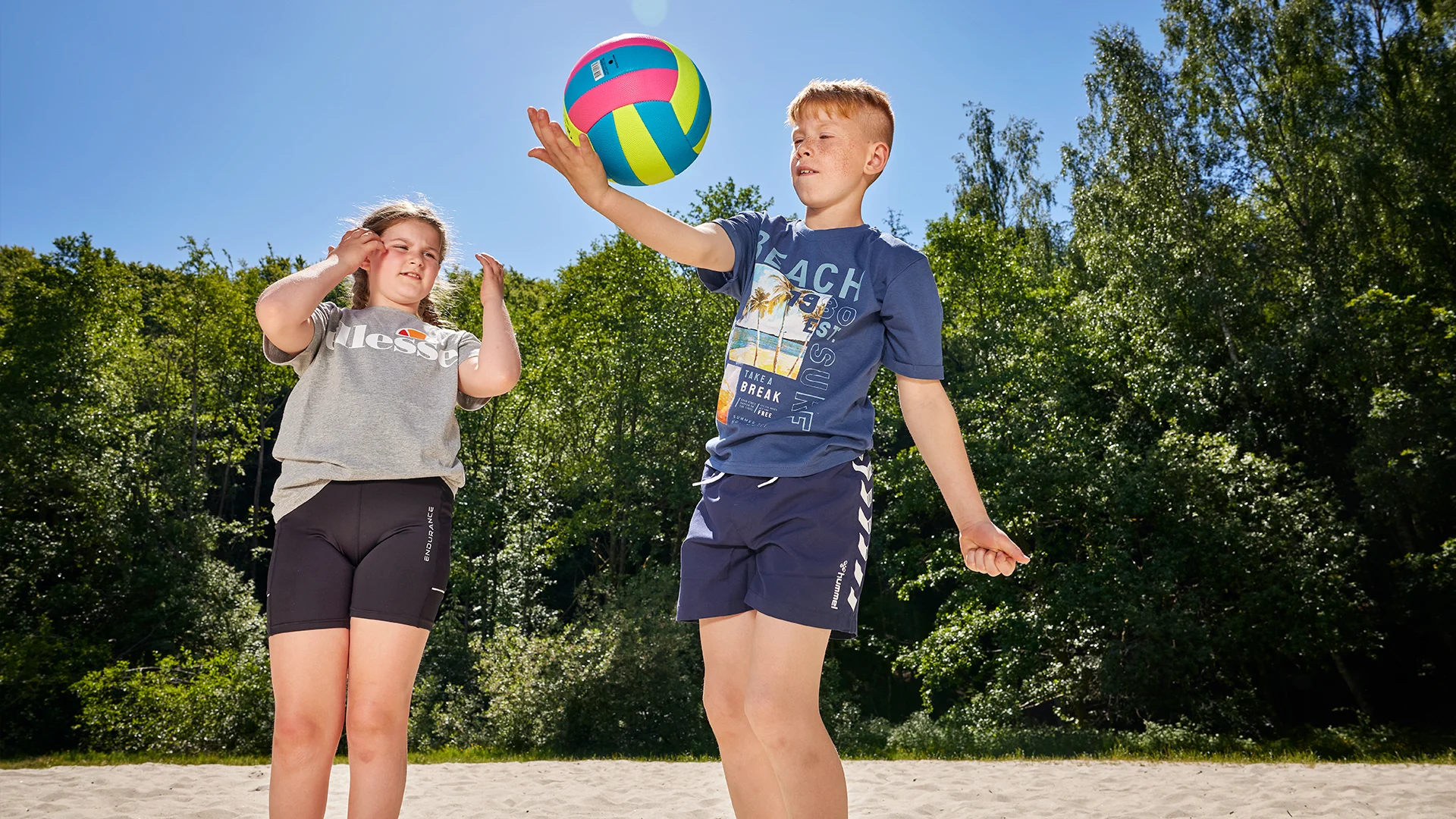 Sommerklar sommertøj tekst og billede
