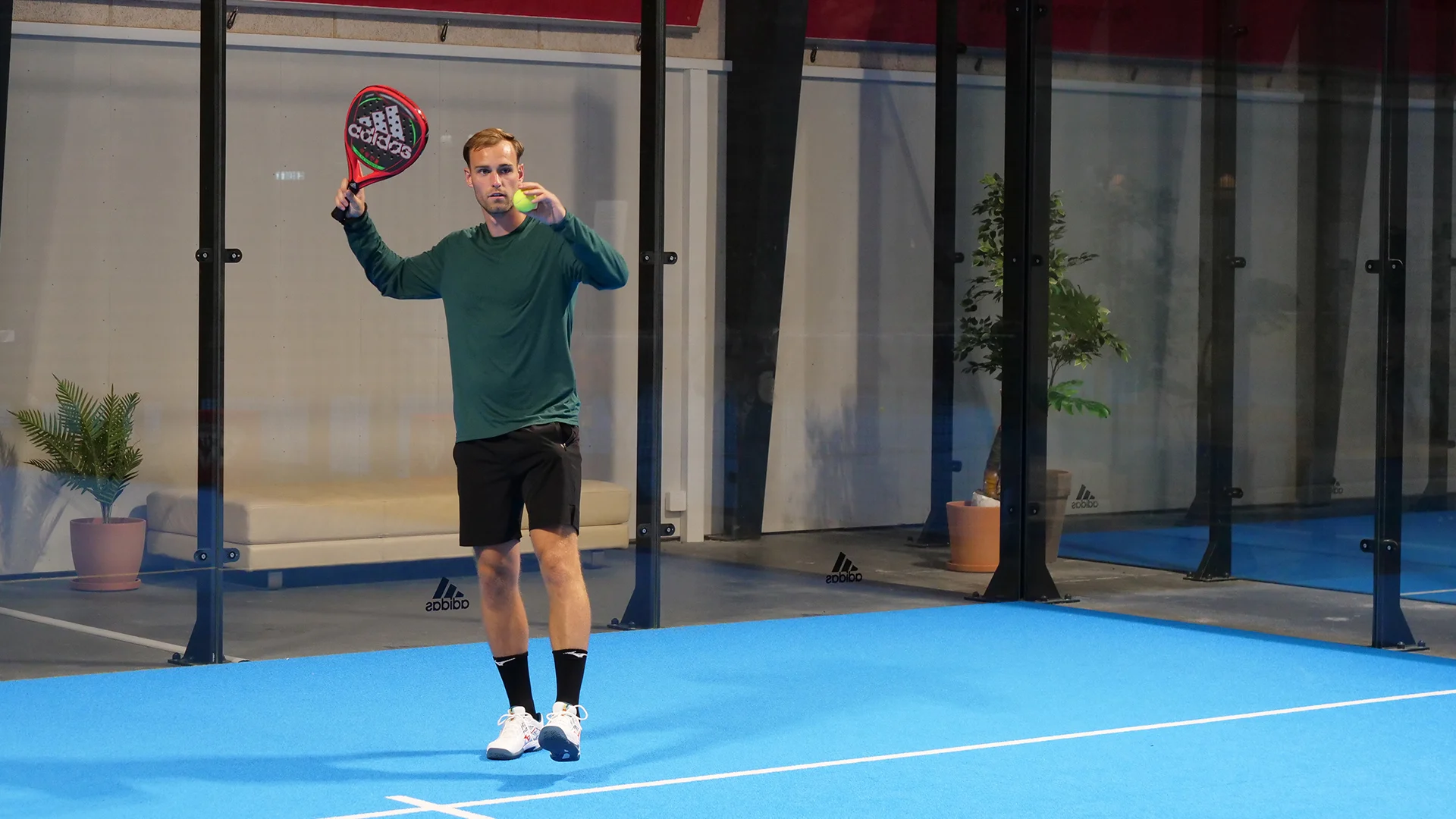 Padel for let øvede