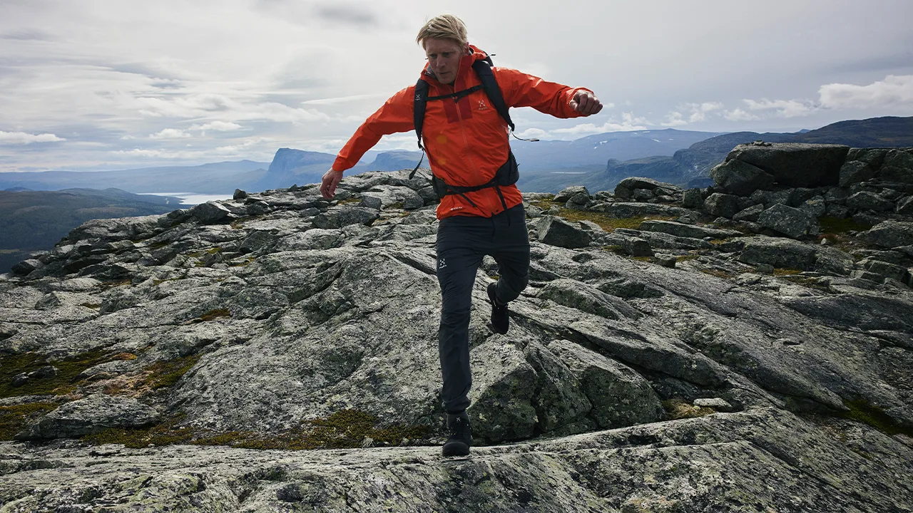 Haglöfs L.I.M GTX Jakke Herre Orange Habanero outdoor
