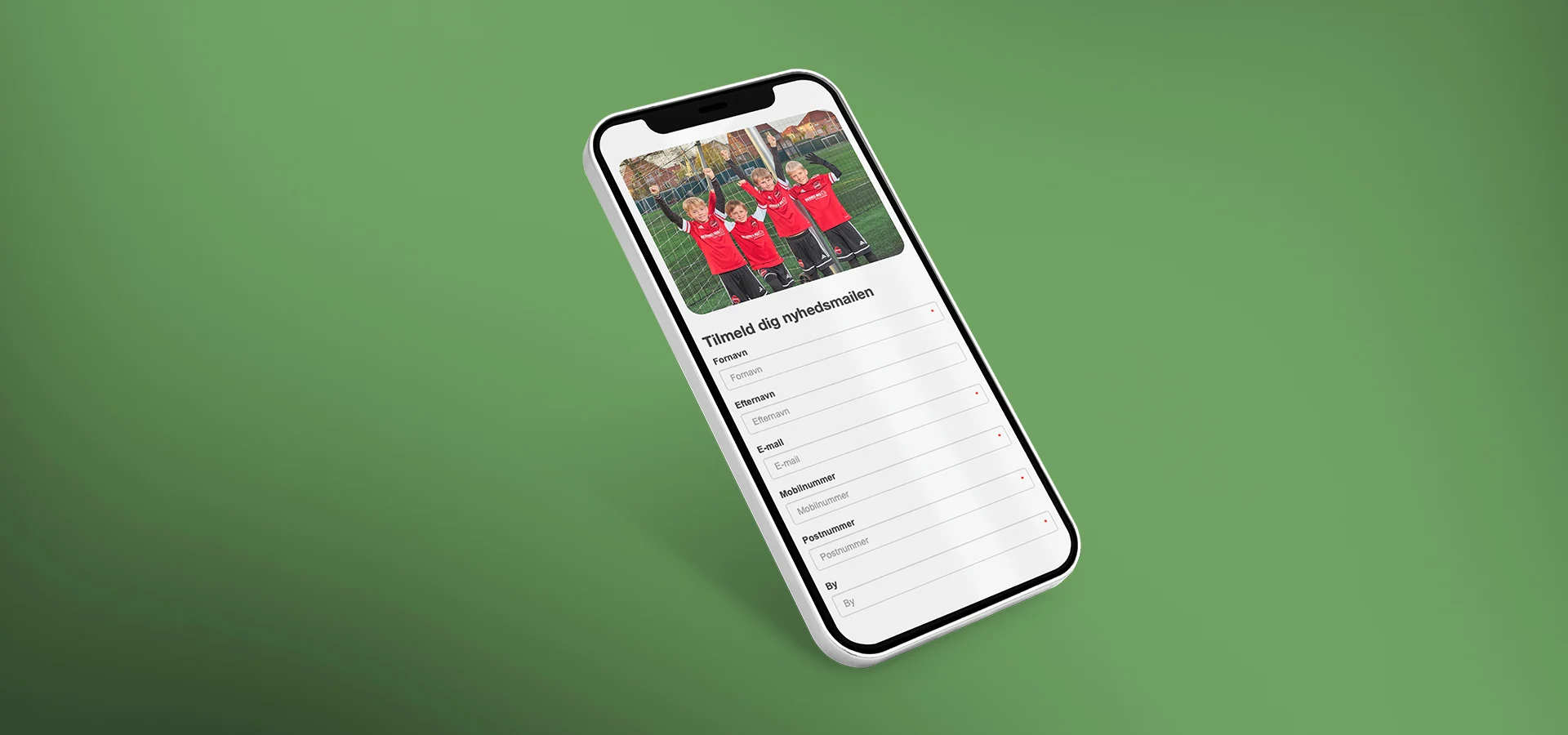 Nyhedsmails til klubber og skoler