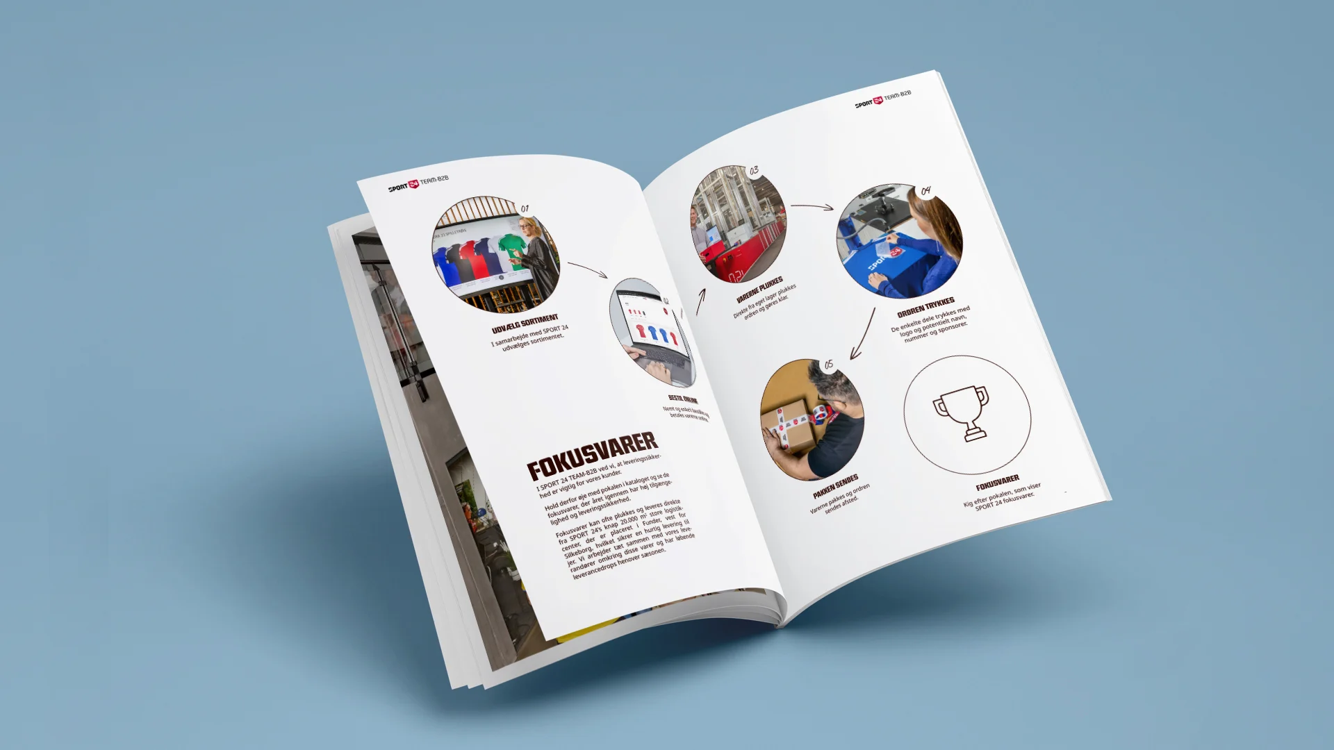 TEAM B2B/kataloger - Sportstøj - Billede
