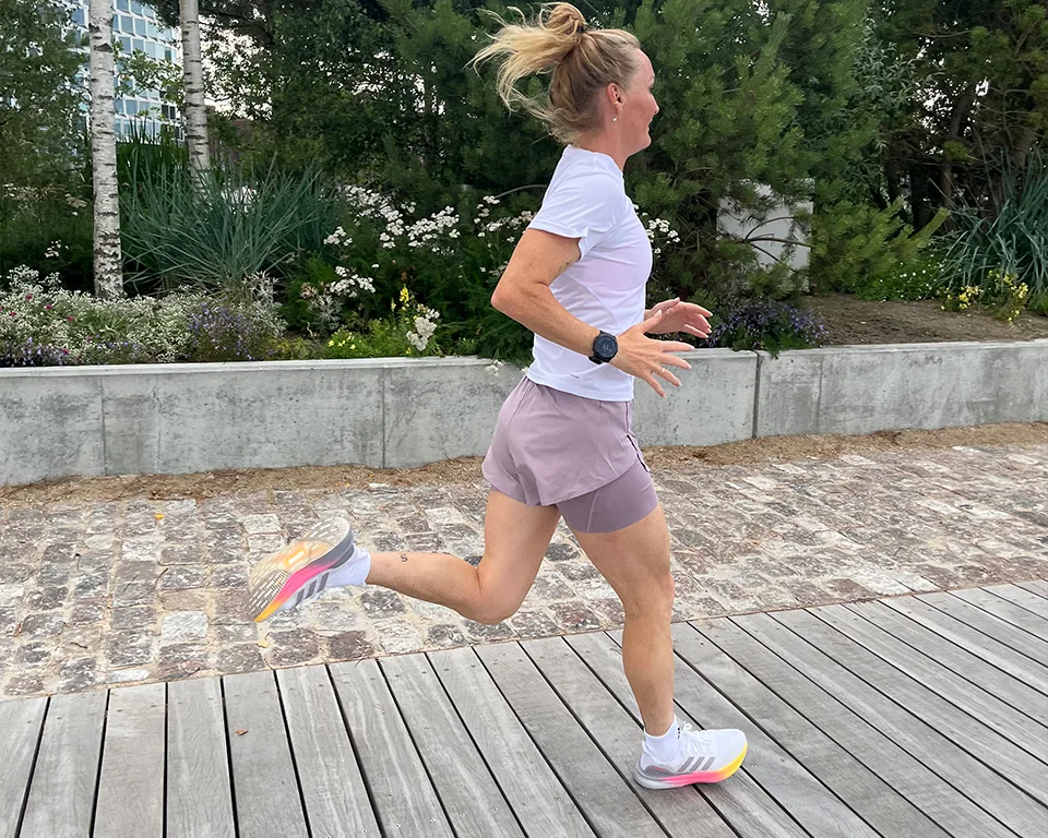Billede af Louise der løber