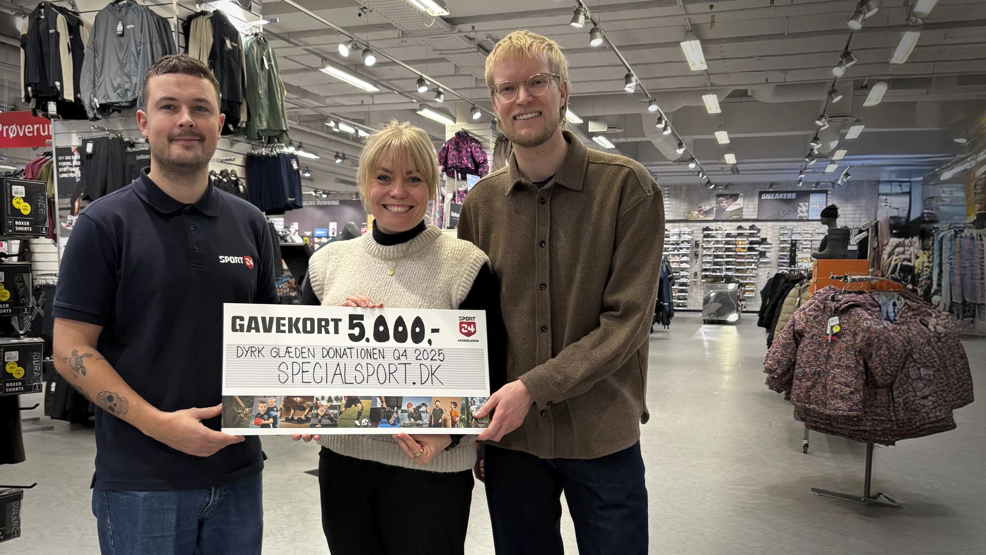 Tekst og billede - Dyrk Glæden Donation - Tidligere vindere - Specialsport