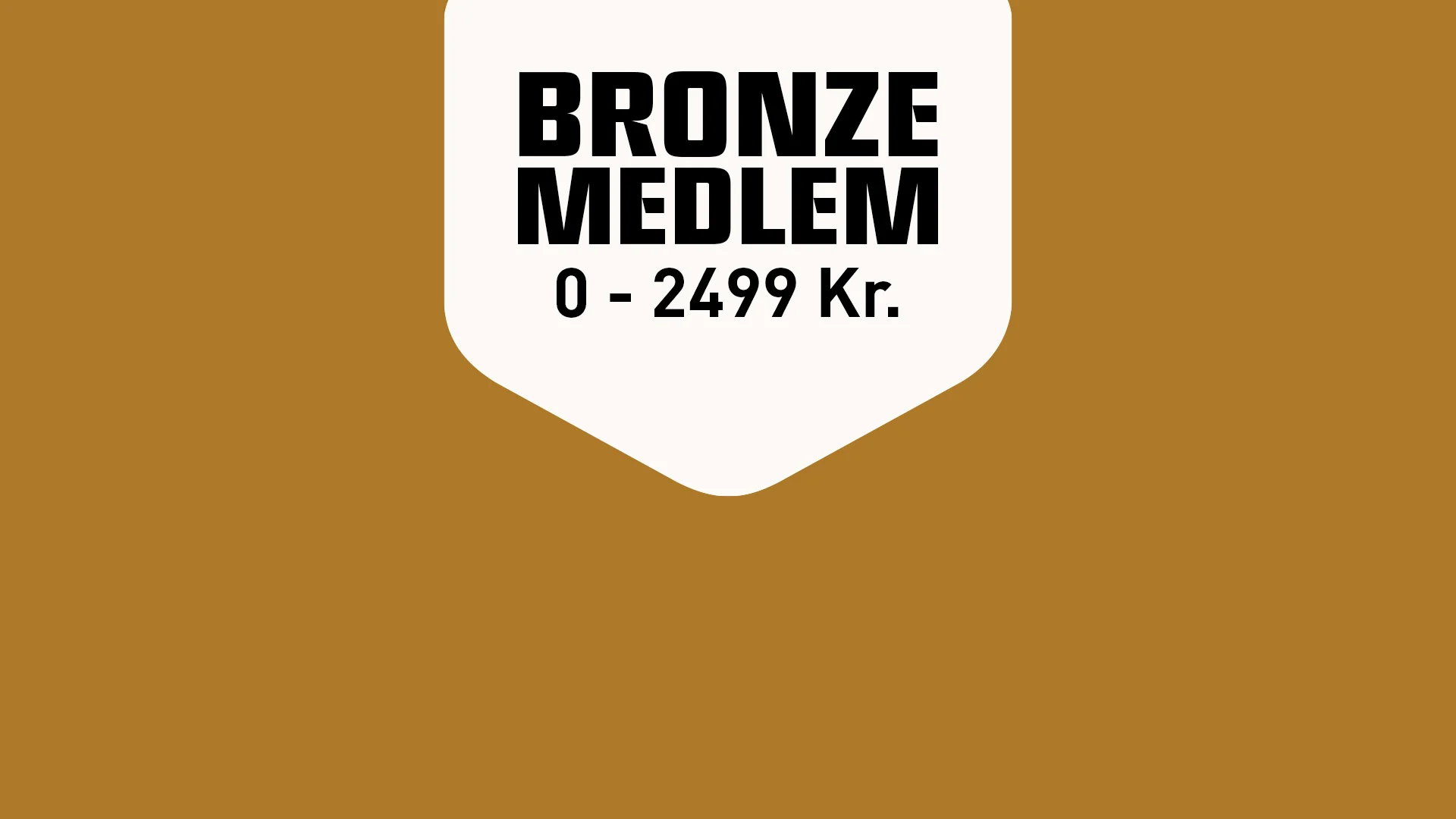 Tekst og billede bronze medlem
