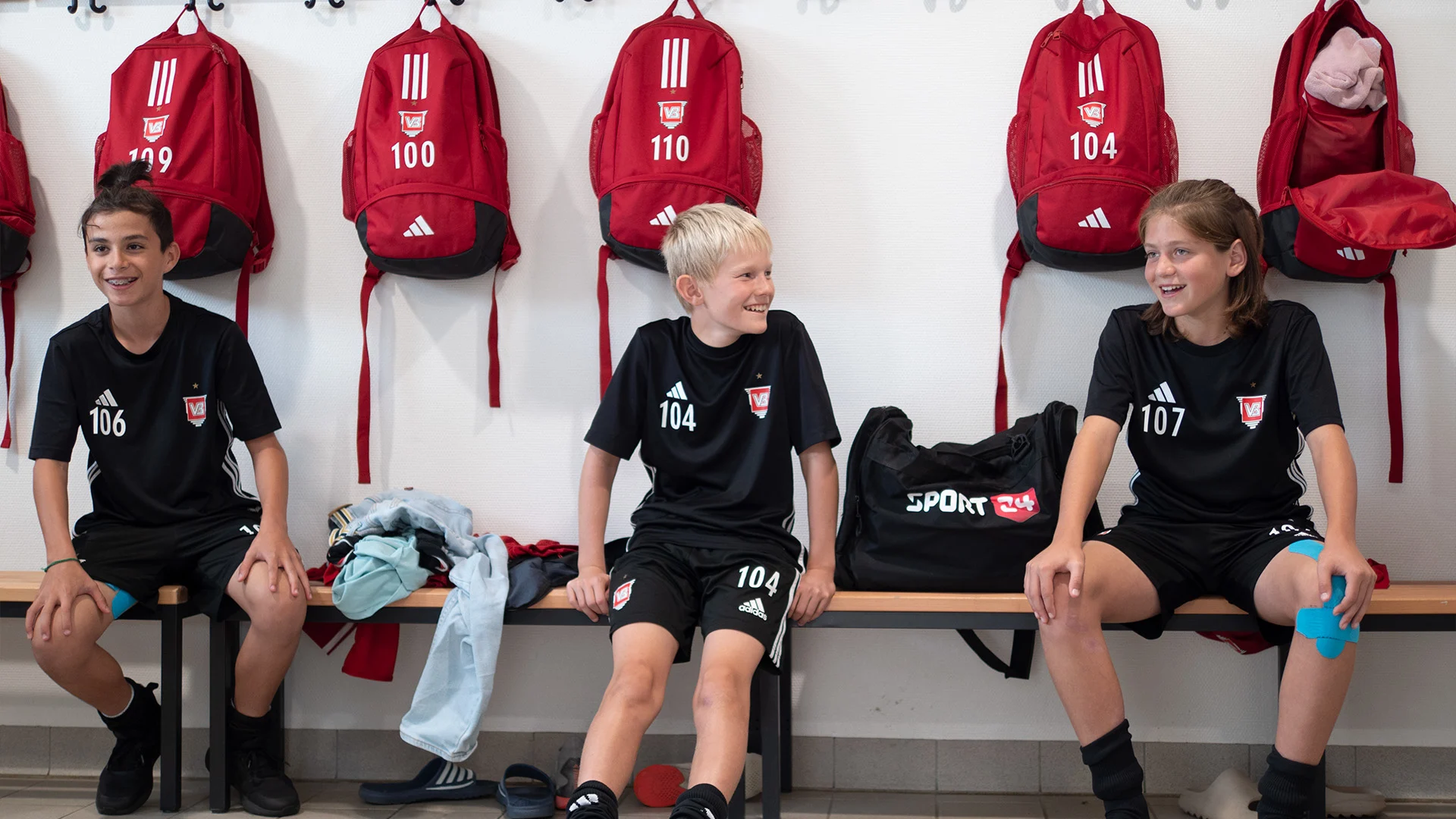 Billede drenge i omklædning
