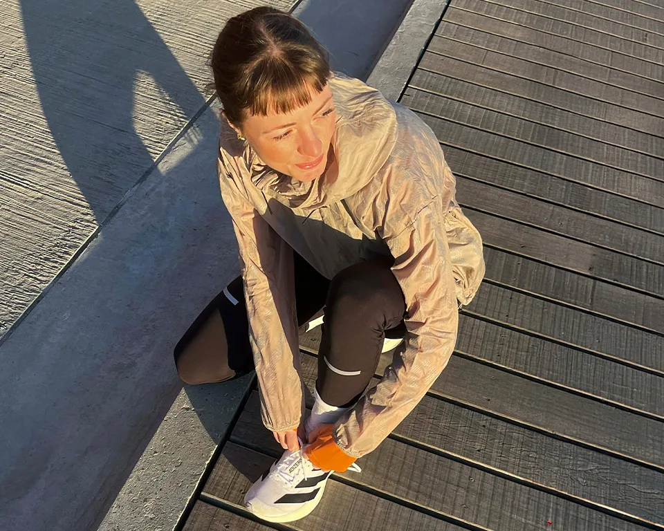 Billede 2 - løb - Laura stuckert i adizero løbesko