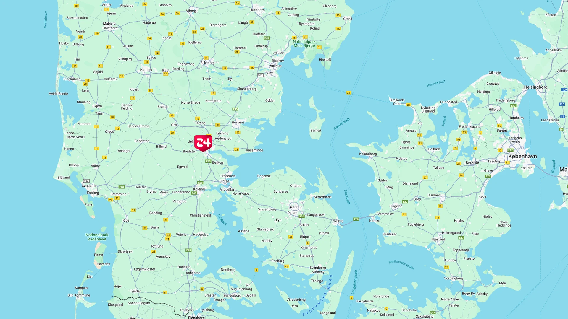 Tekst og billede showroom Vejle