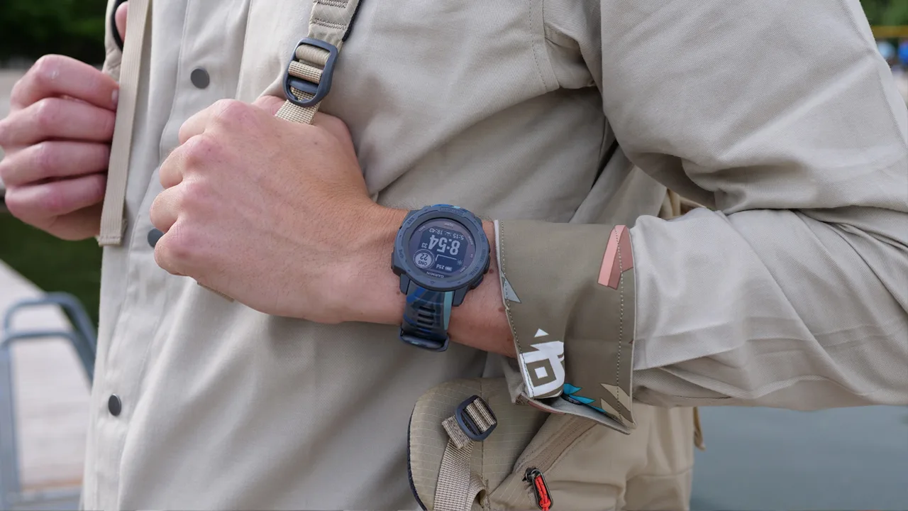 Garmin Instinct Solar nærbillede