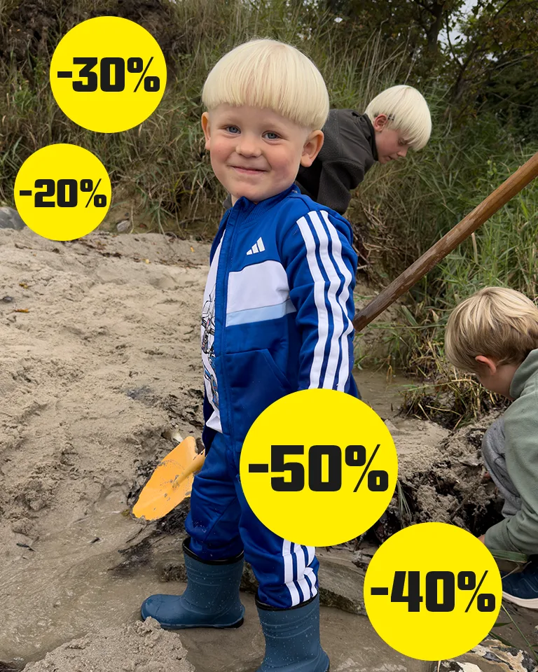 Børn hero tøj januarudsalg 2026